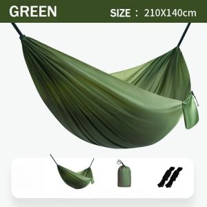 Runvictor Ice Silk Mesh Hammock Beach Travel Outdoor Camping Tree Hanging Swing Bed Buaian Gantung 吊床