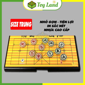 [Trung Lê] Cờ Tướng Bàn Nhựa Gấp Gọn 28cm Đồ Chơi Thể Thao Trò Chơi Trí Tuệ Trẻ Em Phát Triển Tư Duy