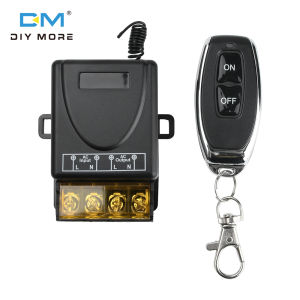 Diymore AC 85-250V 40A công suất cao công tắc điều khiển từ xa không dây điều khiển từ xa máy bơm nước máy bơm nước bằng động cơ không dây nhận được chuyển đổi 433.92MHz