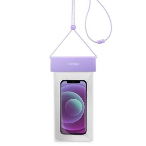 (SG) Momax Waterproof Pouch Phone Waterproof Bag with Universal Hanging Neck Strap