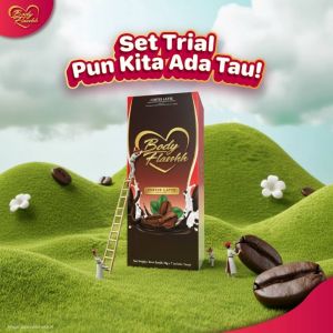BODYFLHH ORIGINL HQSLIMMING DRINK#COKLATCOFFEE LATTEPEACHDETOKPROMO BUY 2 FREE 1BOXKURUSSIHATCANTIKBERGAYAMild and effective