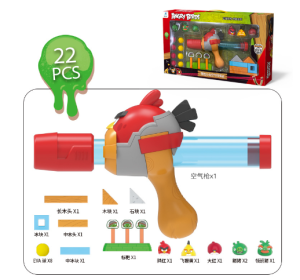 Angry Bird Figure Piggies Birds Toy Space Building Block Cute Holiday Kid Kids Gifts Children Boy birthday Gift Gun Shoot