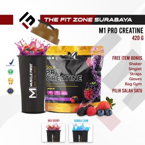 M1 Pro Creatine 420 Gram Creatine 70 Servings Monohydrate