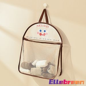 ELLE Hanging Net Organizer Storage Mesh Bag Hanging Storage Basket for Bathroom Bedroom