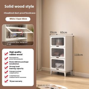 Storage Cabinet Solid Wood Container Simple Bedroom Five Barrel Cabinet Room Storage Cabinet Bookcase