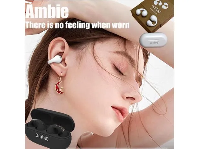 Ambie Sound Earcuffs Tws Wireless Headphone Bluetooth 5.3 Earcuffs