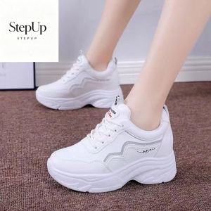 StepUp.1 korean Comfortable Thick Sole rubber shoes Sneakers for Everyday Wear low cut sneakers for women COD