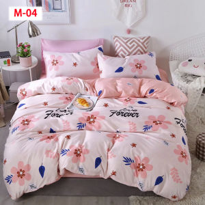 Cadar Single Bedsheet Zip Set dengan Sarung Bantal Cartoon series