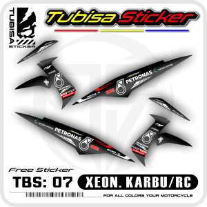 Sticker Striping Variasi Xeon Karbu/RC- Stiker Striping Variasi Motor Xeon Karbu/RC. TBS.07