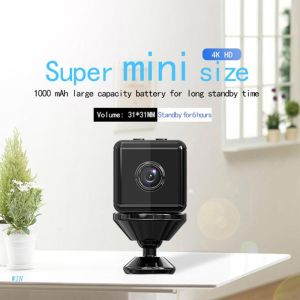 ♥【Readystock】 + FREE Shipping ♥ Chai knows X6D Wireless Mini Monitor 1080P Surveillance Webcam Aerial Sports DV Camera Supports Motion Detection for Home Offic