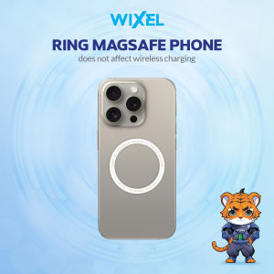 WIXEL Metal Ring Magnetic MagSafe Stiker Cincin Ultra Thin Plate Universal