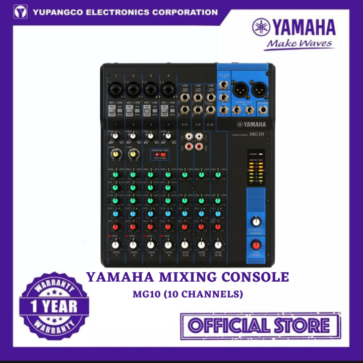 Yamaha MG10 Analog Mixer | Lazada PH