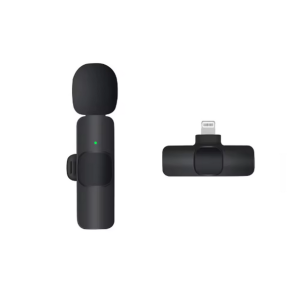 Micro Thu Âm Không Dây Cài Áo Cho Điện Thoại Mic livestream K9 chuyên nghiệp cho thiết bị di động