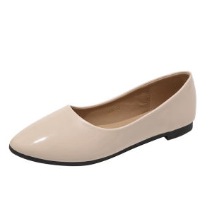 With Box】korean shoes for women Doll Shoes Flat shoes Office work shoes cloes shoes on sale