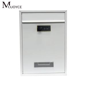 กล่องจดหมายกันน้ำสำหรับติดผนังพร้อมฝาป้องกันฝนและล็อคปลอดภัยสำหรับการรับจดหมายในทุกสภาพอากาศ