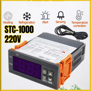 STC-1000 Digital Thermostat Temperature Controller LED Thermometer Sensor Hygrometer Relay Thermoregulator 220V