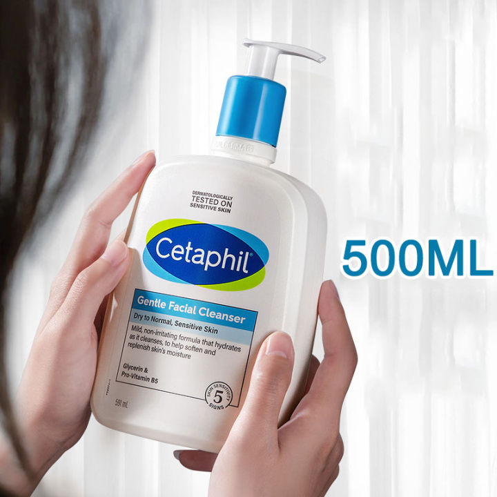 Cetaphil Gentle Skin Cleanser 500ml Facial Wash dengan Propylene Glycol  Sabun Pembersih Muka Untuk Segala Jenis Kulit 【BPOM】 | Lazada Indonesia