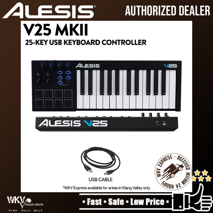 Alesis V25 MKII 25-key MK2 USB MIDI Controller | Lazada