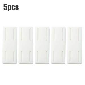 5Pcs Self-adhesive Power Strip Socket Fixed Holder Wall-Mounted Sticker Punch-free Socket ​Holder