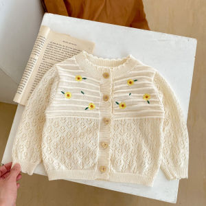 Cardigan Baby Rajut Tebal/ Outer Flower Cardigan CG MICHELE/ Outer Baby Premium
