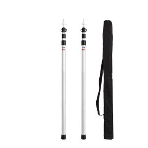 CampBoost Camping Flysheet Tarp Adjustable Rod Support Pole Tent Poles Batang Tian