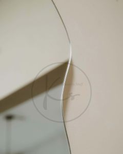 Aesthetic Mirror Bentuk SIGMA / Cermin Dinding Estetik Gantung / Perlengkapan Hiasan Kamar Ruangan / Dekorasi Pinterest / Cermin Irregular Lucu / Cermin kamar mandi / Wastafel mirror / Cermin lampu LED / Kado ulang tahun / Wedding gift / Kalasatis