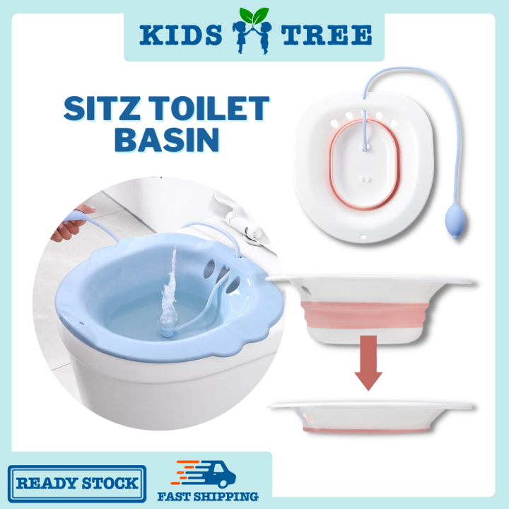 Sitz Bath Basin for Toilet Seat Bath Tub Sitz Maternity Toilet Besen ...