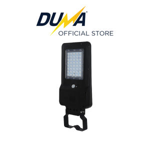 DUMA SOLAR STREET LIGHT WITH SENSOR 850 LUMENS 8W IP65 CORDLESS AUTOMATIC TURN ON & OFF SENSOR IP65 DRIVEWAY PATHWAY COURTYARD