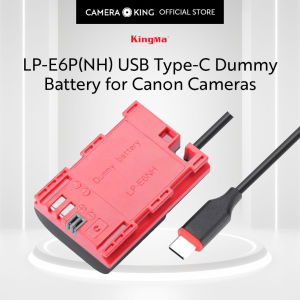 [KingMa] LP-E6NH USB Type-C Dummy Battery for Canon Cameras