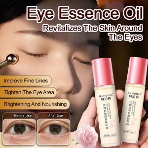 Rose Anti-Wrinkle Eye Essence Oil Eye Roller Massager Improves Fine Lines Deep Moisturizing Dark Circles Remover Promote Smooth Skin Care Products