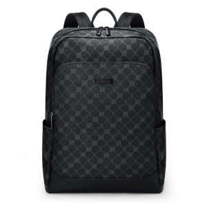 Ba lô nam Vintage da kinh doanh 15 6 inch máy tính xách tay ba lô không thấm nước cho người lớn văn phòng làm việc chống té nước ba lô đi lại chống trộm