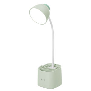 AXX Dimmable LED โคมไฟตั้งโต๊ะ USB ชาร์จ9โหมดแสงไฟอ่านหนังสือที่มีความยืดหยุ่นคอห่านป้องกันดวงตาห้องนอน Bedsid