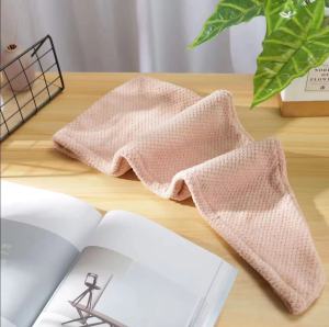 Hair Drying Hat Quick-dry Microfiber Hair Towel Cap Hat Bath Hat Solid Towel Cap Super Absorption Turban Hair Dry Cap