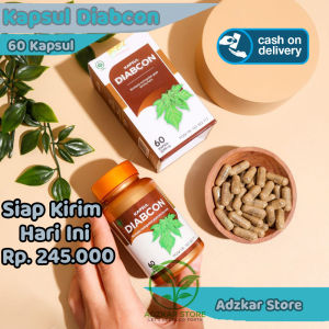 Kapsul Diabcon Obat Herbal Diabetes Gula Kering Kencing Manis Paling Ampuh