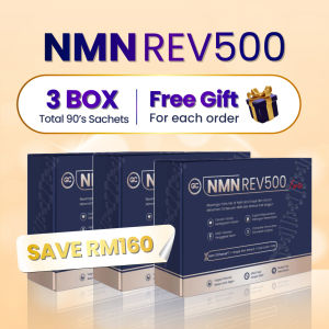 GC Research NMN REV500 Anti-Aging Supplement Bundle - 3 Boxes with 30 Sachets Each - NAD+ Booster & Super Berries for Cellular Vitality