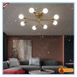 Nordic Modern Design Chandelier: Easy Installation & Stylish Aesthetic
