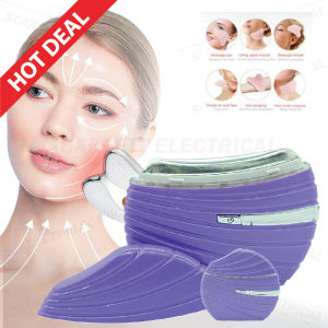 Shell Face Massager Face Lifting V Shape Slimming Facial Vibration Anti Wrinkle / Pengurut Muka