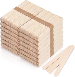 1200 que gỗ lớn dùng để tẩy lông que gỗ dài 6 inch dùng để tẩy lông dụng cụ thoa sáp que gỗ thủ công dùng để tẩy lông cơ thể que gạt lưỡi que kem.