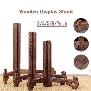 NCNC(okdeals01) Kitchen Wooden Picture Bracket 3-7inch Display Stand Photo Frame Stand Plate Holder Easels