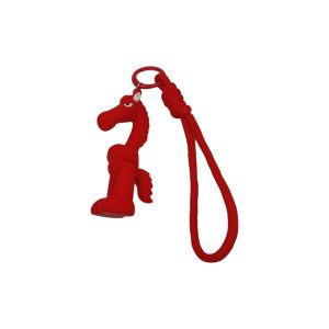 DEEPWHISPER Lucky Mascot Horse Keychain Hanging Cartoon New Year Pendant Horse Pendant Chinese Style Car Keychain Festival Gift