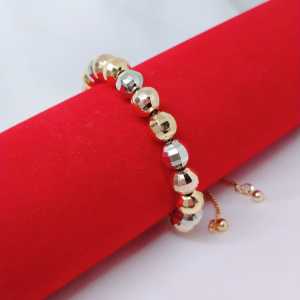 Gelang Serut Wanita Aksesoris Fashion Awet Tahan Lama Anti Karat Cocok Untuk Harian G2-1D