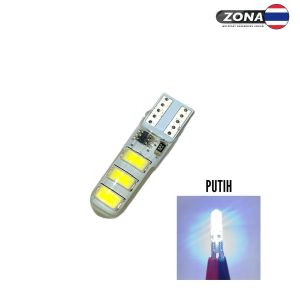 Sen jelly flash 6 mata led sein jelly T10 sepasang universal semua motor