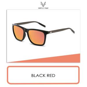 GENTLE FAWN Kacamata Hitam Sunglasses Polarized Bentuk Kotak Simple TR90 Anti Silau UV 400 Fashion Pria dan Wanita 387