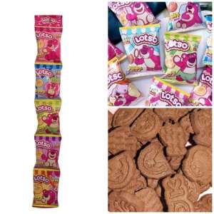 5IN1 Baon Pack Cookie Biscuits Milk & Choco Biscuits MR.HE