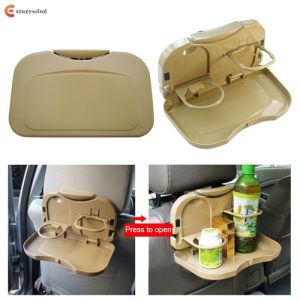 Meja Mobil Multifungsi Portable Lipat Untuk Makan Minum Bahan Tebal Kuat Car Seat Organizer BB