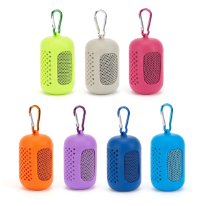 Ice Towel Quick Drying Cooling Towel with Storage Box Soft Breathable Chilly Towel Gym Towels for Running Gym Fitness