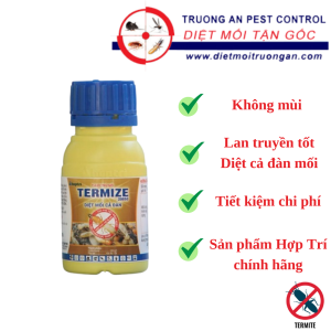 Thuốc diệt mối TERMIZE 200SC không mùi diệt cả đàn mối chuyên dụng cho công trình xây dựng chai 50ml