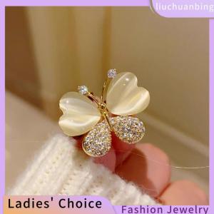 [COD] liuchuanbing Jewellery Sweet Butterfly Brooches For Women Small Fresh Exquisite Flash Drill Insect Brooch Lapel Pins Badge Jewelry Clothing Accessories