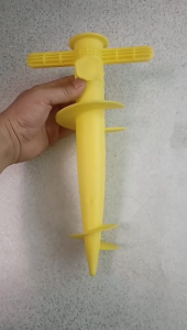 Heavy Duty Plastic Tent Pegs Durable Outdoor Sand Anchors Base Easy to Use for Outdoor Furniture Anchoring In Sand Soil