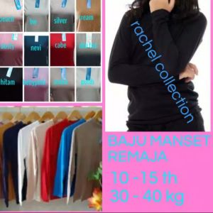 Baju Manset Remaja Spandek Termurah Dijamin Bagus dan Nyaman (bestseller)